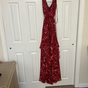 Fame & Partners The Lana Floral Light Georgette Dress